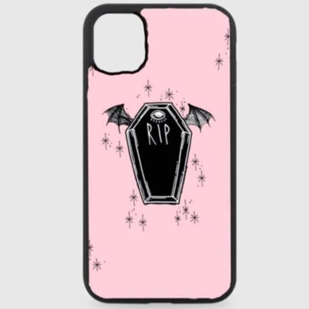 Rip Pink Coffin Phone Case